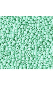 Seed beads 11/0 (2mm) Mint turquoise